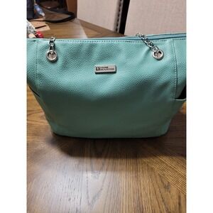 Stone Mountain‎ Talia Leather Tote w/ Chain